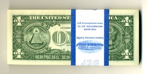 Корешок = $1х100 USA = 2009 года