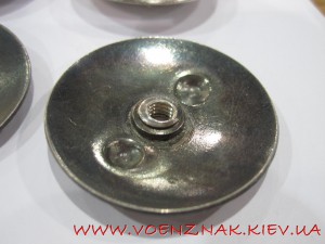 Гайки серебряные, 13 шт.