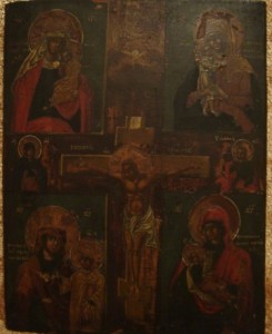 икона распятие