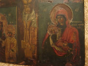 икона распятие