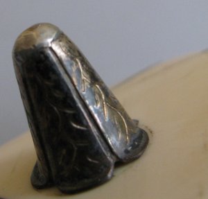 Кинжал КАВКАЗ СЕРЕБРО,КОСТЬ
