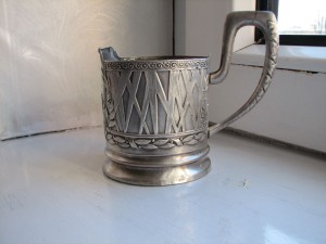 Подстаканник "МГУ", МЮЗ1МЕЛЬХ
