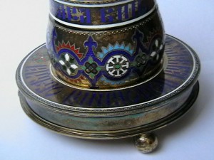 Стопка на подставке эмаль