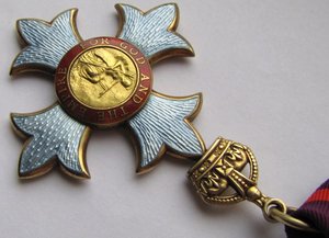 Орден Британской империи. Командор. 1-й тип.
