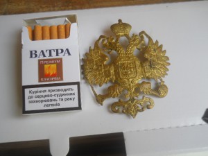 Киверный герб позолота.