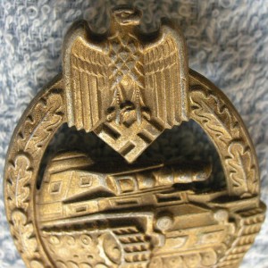 PZ -  танчик Zimmermann , самоходка ,цинк , бронзирование...