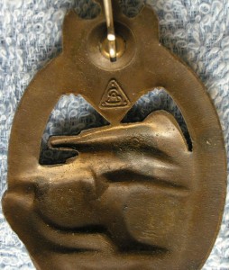 PZ-танчик Adolf Schtolce ,самоходка,цинк,бронзирование.Клейм