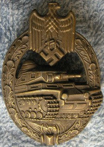PZ-танчик Adolf Schtolce ,самоходка,цинк,бронзирование.Клейм