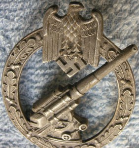 Зенитка-сухопутка Вермахт , цинковая...