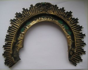 Икона Табынская БМ 1790 г. Серебряный оклад