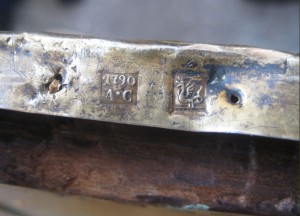Икона Табынская БМ 1790 г. Серебряный оклад