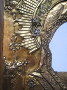 Икона Табынская БМ 1790 г. Серебряный оклад
