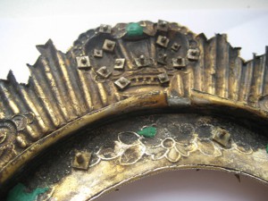 Икона Табынская БМ 1790 г. Серебряный оклад