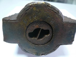 Кованый замок.1898 год.