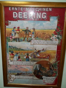 Продам рекламный плакат ОДЕССА - Машины для сбора урожая