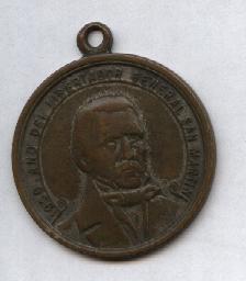 Медаль с генералом Сан Мартин