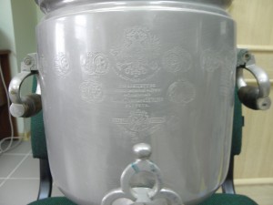 Самовар Баташев никелировка