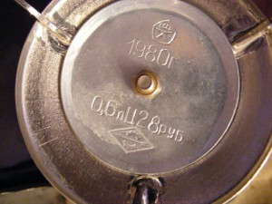 Самовар.Бочка.1976 год. 28 руб. 0,6 литра.