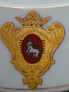 Тарелка полковая, Россия