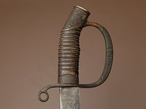Шашка М1909 с клинком Мусаева