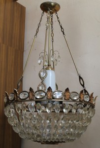Люстра горный хрусталь