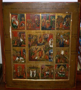 Икона Праздники 43,5х53