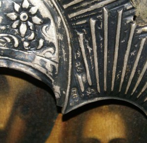 Матерь Божья Казанская серебро 84 ПОДАРОК КНЯЗЯ