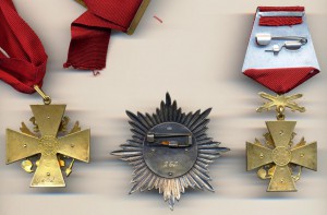 За Заслуги перед Отечеством 4ст. с мечами,2-ст. и Звезда