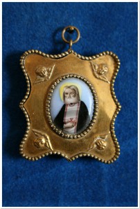 Серафим Саровский финифть