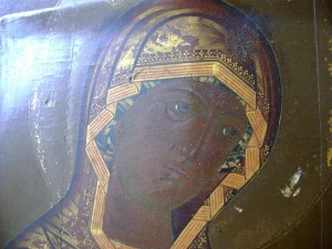 Икона Богородицы из Деисусного чина. Продажа.