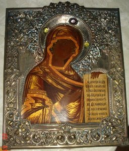 Икона Богородицы из Деисусного чина. Продажа.