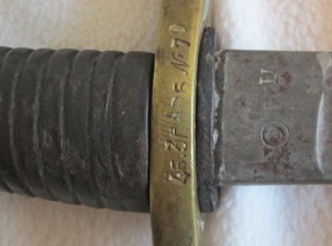 Сабля Златоуст 1878 год