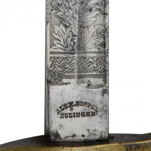 Шашка М1881 с заказным клинком