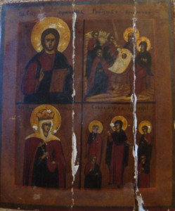 Икона четырёхчастная