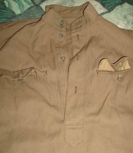 Гимнастёрка до 70 года ХБ плотная