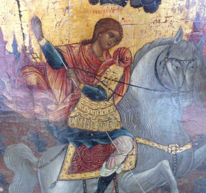 Св. Георгий 36х13см