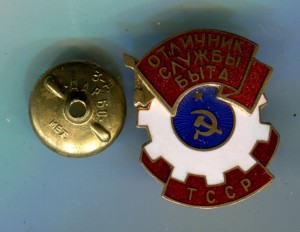 Отличник службы быта ТССР.