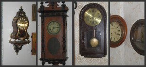 Часы старинные настенные разные