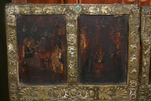 Две створки от складня. Размер каждой 22,5х50,3