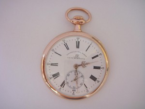 часы карманные Omega, Au.