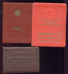 ГВФ. Отличник Аэрофлота. Подборка из 11 знаков.