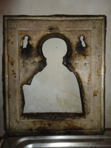 Николай Чудотворец, оклад серебро 84пр, 1832г