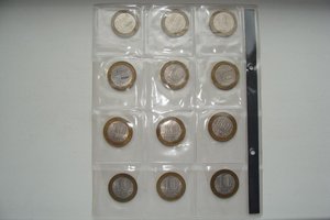 ЮБИЛЕЙНЫЕ ДЕСЯТКИ БИМЕТАЛЛ 2000г.-2007г.
