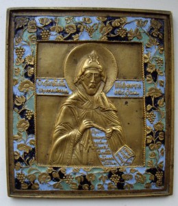 Нифонта проганитель бесов.... в эмалях