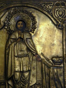 СВЯТОЙ БЛАГОВЕРНЫЙ КНЯЗЬ АЛЕКСАНДР НЕВСКИЙ,36х31