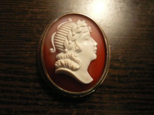 Камея серебро