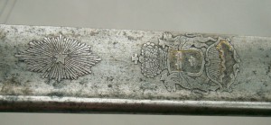 Сабля швецкая пехотная офицерская обр. 1859г. очень красивая