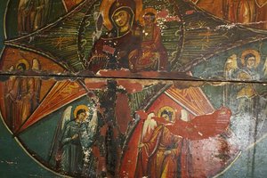 Икона Богородицы Неопалимая купина. Продажа.