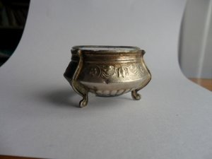Чернильница серебро
