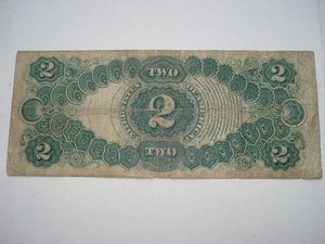 2 Доллара США 1917г Legal Tender